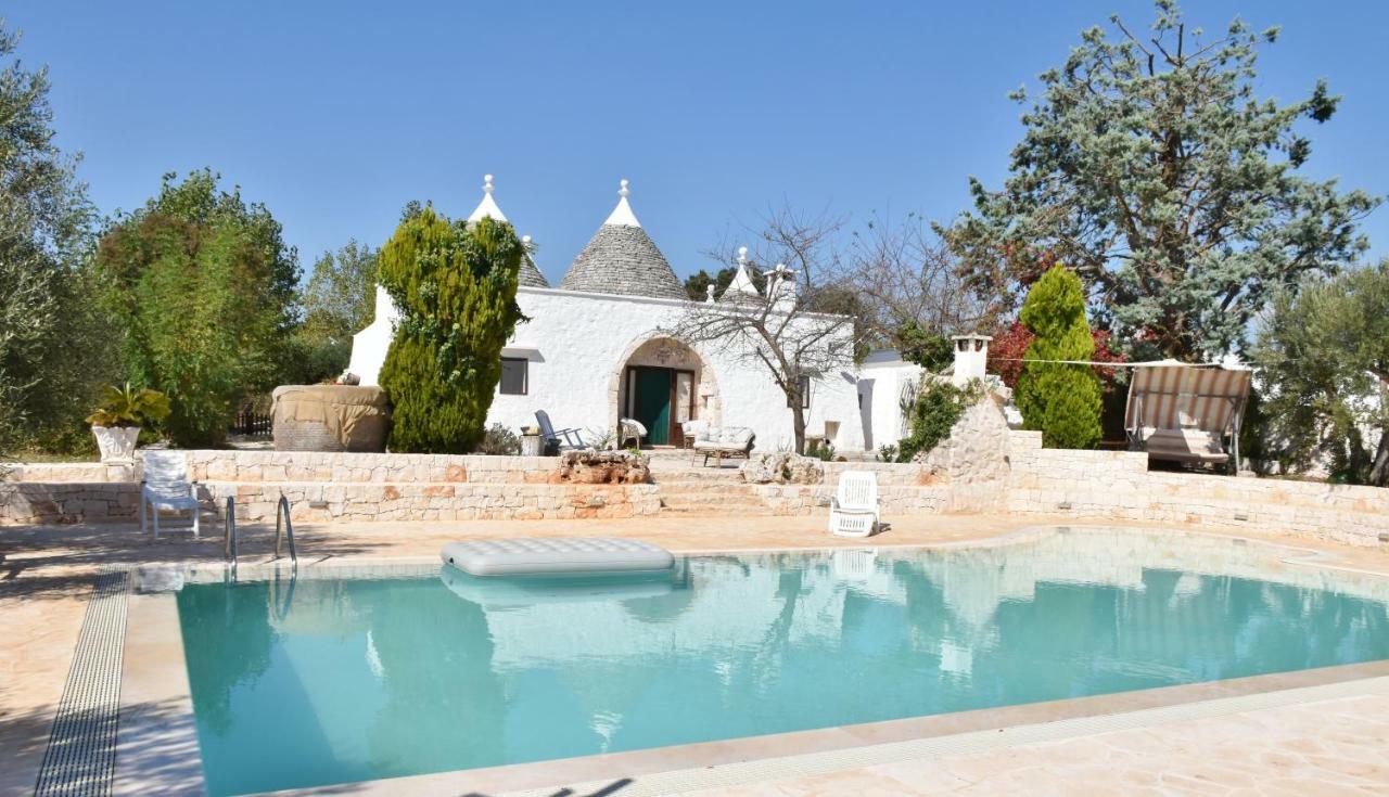 チステルニーノ Trullo Cime Biancheヴィラ エクステリア 写真